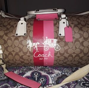 Authentic Coach Weekend Duffel Bag